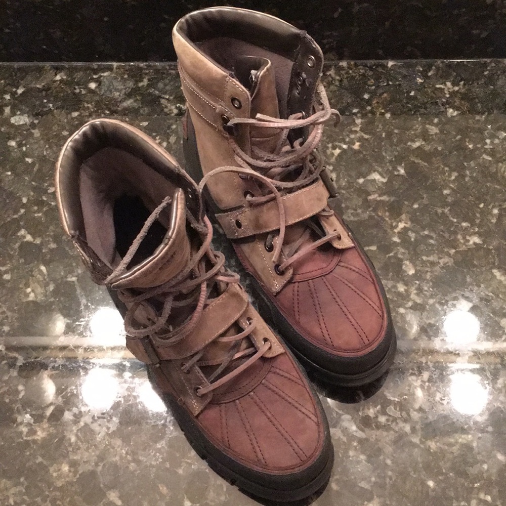 Ralph Lauren Polo Boots.  Size 11.5